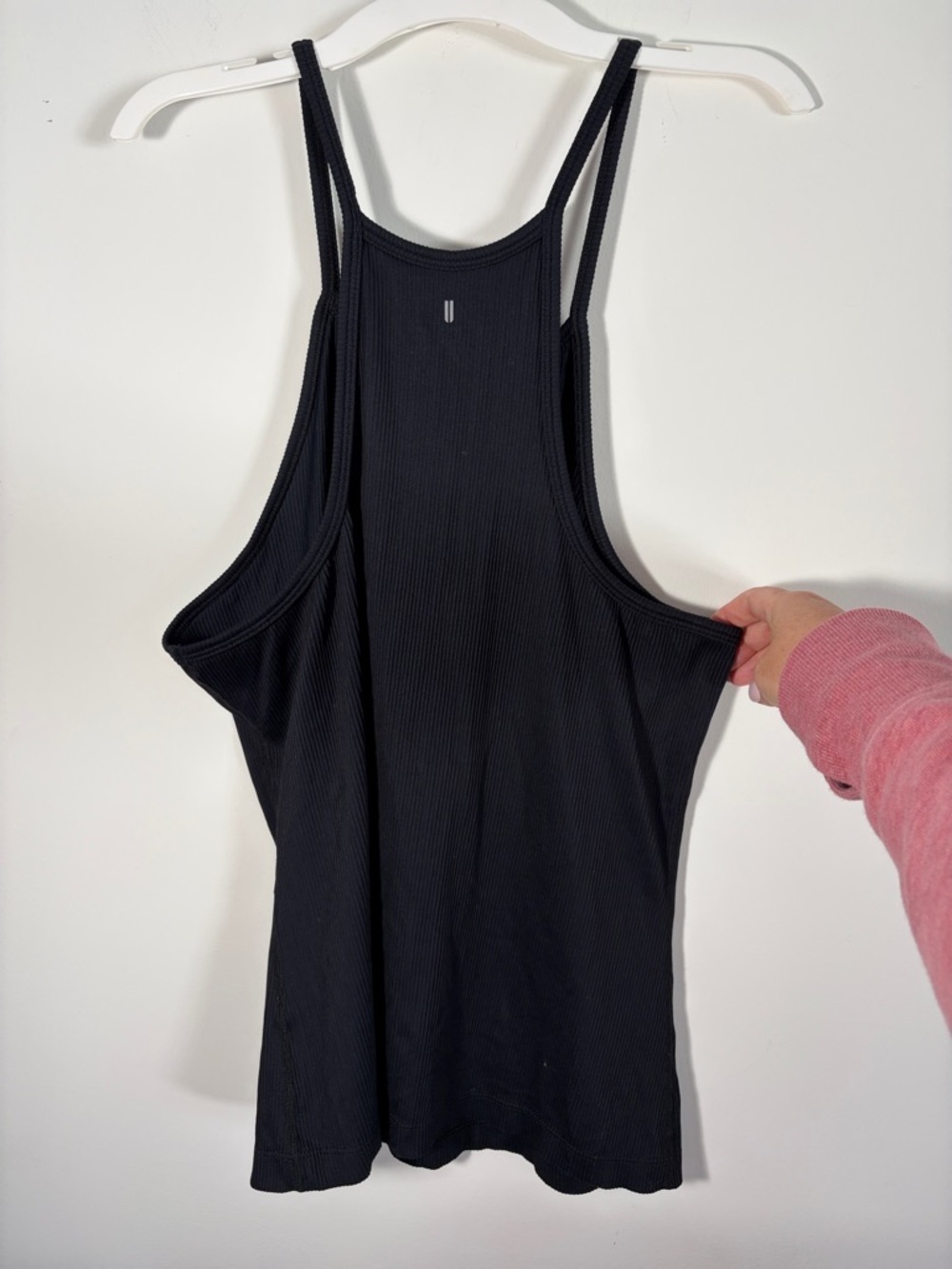 NOBULL Black Ribbed Tank Racerback Tank - Picture 4 of 4